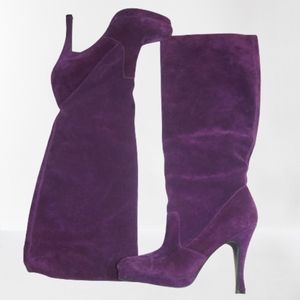 BCBGeneration Faux Suede Platform Boots